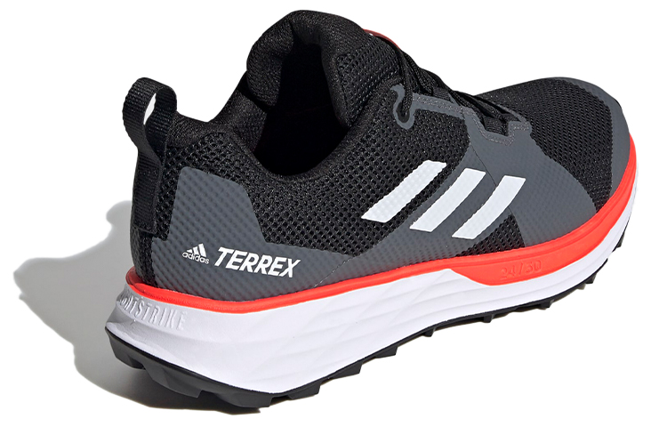 Shop adidas Terrex Two ''Zwart Solar Rood'' EH1836