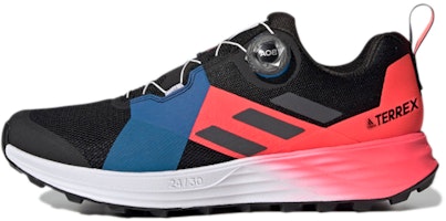 adidas Terrex Two Boa 'Black Comfortable Durable Running' H03187 adidas Terrex Two Boa 'Black Comfortable Durable Running' H03187