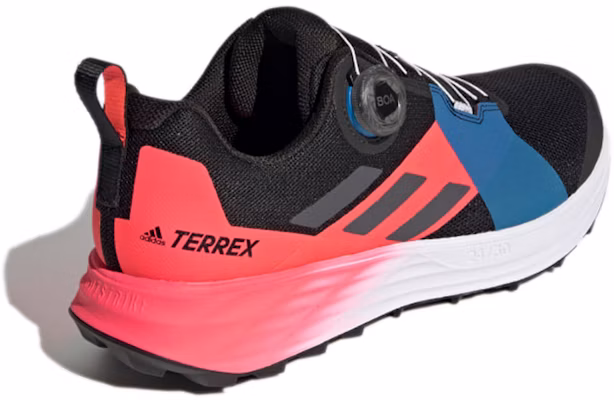 adidas Terrex Two Boa 舒適耐磨跑步鞋 黑 Shop adidas Terrex Two Boa 舒適耐磨跑步鞋 黑