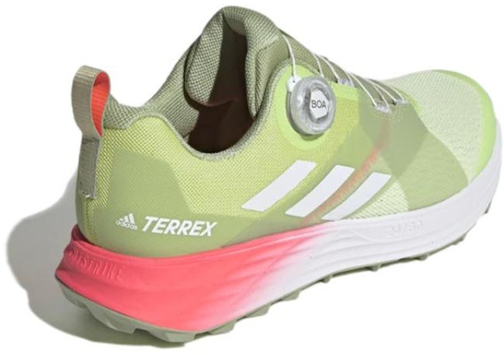adidas Terrex Two Boa 'Green Trail Running Comfort Durable' H03064 Shop adidas Terrex Two Boa 'Green Trail Running Comfort Durable' H03064