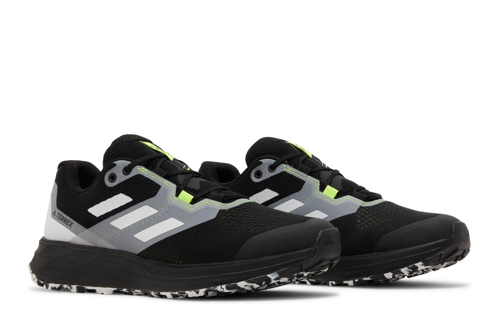 Cheap 愛迪達 Terrex Two Flow 越野跑鞋 ‘黑白’ FW2582