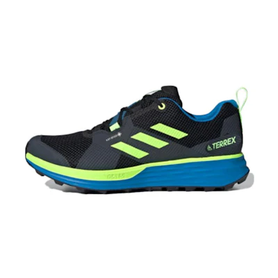 adidas Terrex Two GTX Trail 'Black Signal Green'