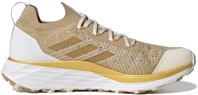 adidas Terrex Two Primeblue Trail 'White Gold' FZ3262 Order adidas Terrex Two Primeblue Trail 'White Gold' FZ3262