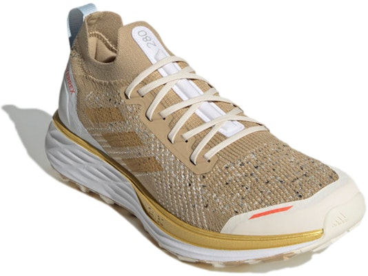 adidas Terrex Two Primeblue Trail 'White Gold' FZ3262 Lookbook adidas Terrex Two Primeblue Trail 'White Gold' FZ3262
