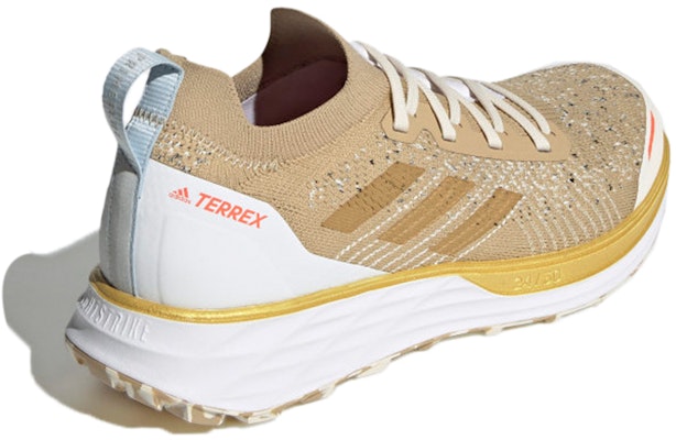 adidas Terrex Two Primeblue Trail 'White Gold' FZ3262 Shop adidas Terrex Two Primeblue Trail 'White Gold' FZ3262