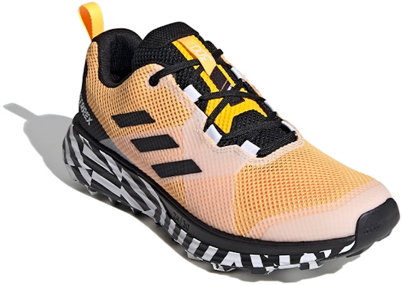 adidas Terrex Two Trail 'Naranja Negro Blanco' Trail Running FV8104 Lookbook adidas Terrex Two Trail 'Naranja Negro Blanco' Trail Running FV8104