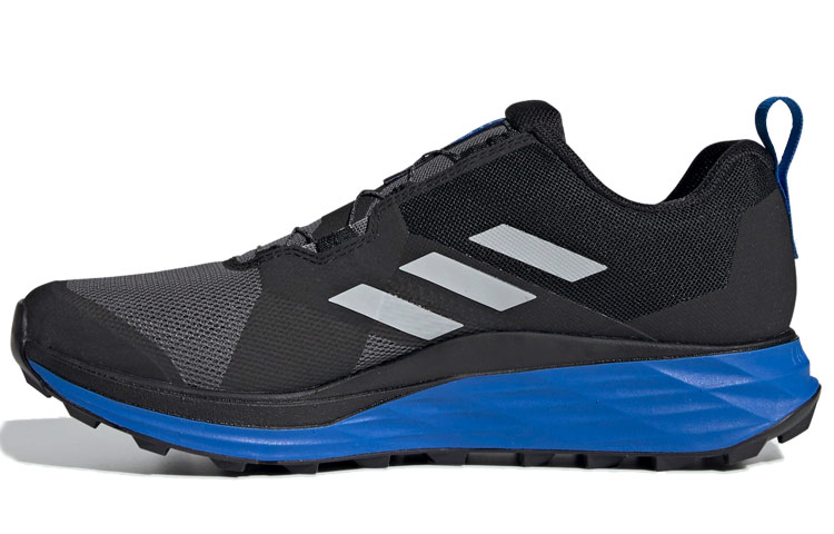 adidas Terrex Two Trail Running 'Black Gray Blue' EF2135