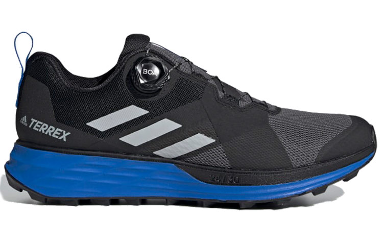 Order adidas Terrex Two Trail Running 'Black Gray Blue' EF2135