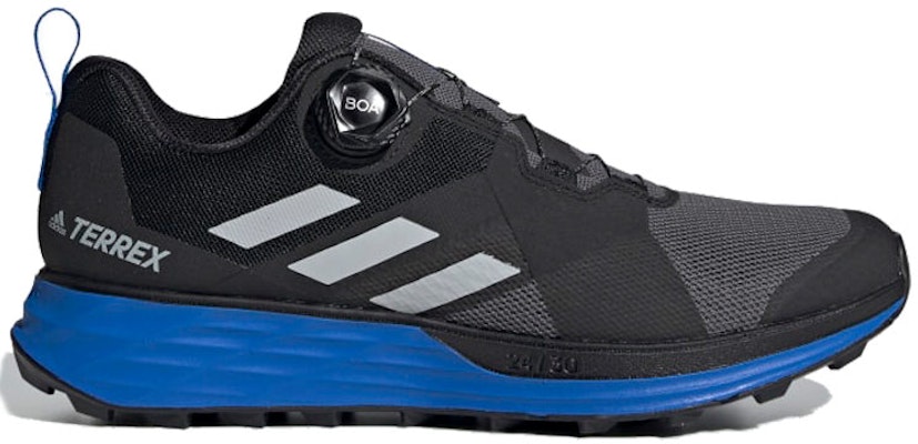 adidas Terrex Two Trail Running 'Black Gray Blue' EF2135 Order adidas Terrex Two Trail Running 'Black Gray Blue' EF2135