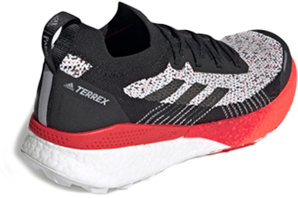 adidas Terrex Two Ultra Parley 'Black White Red' FV7194 Shop adidas Terrex Two Ultra Parley 'Black White Red' FV7194