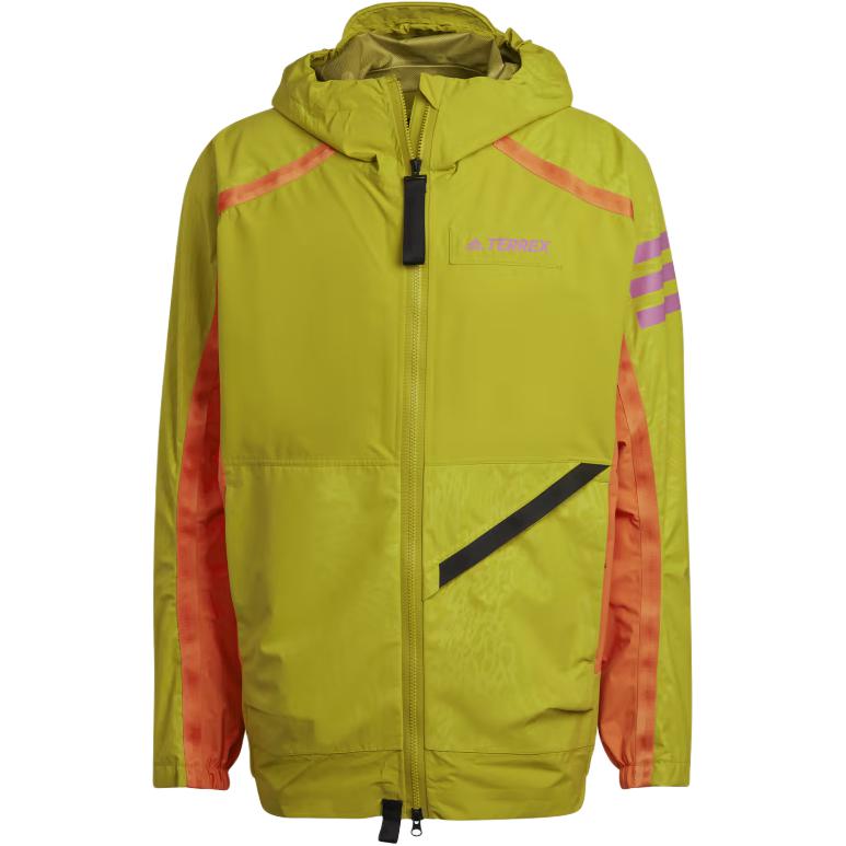adidas Terrex UTILITAS Olive Logo Outdoor Zip Hoodie Jacket HH9246