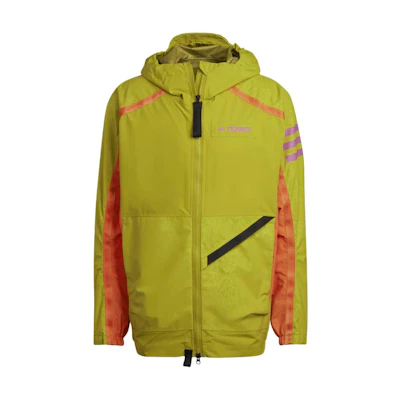 adidas Terrex UTILITAS Olive Logo Outdoor Zip Hoodie Jacket HH9246