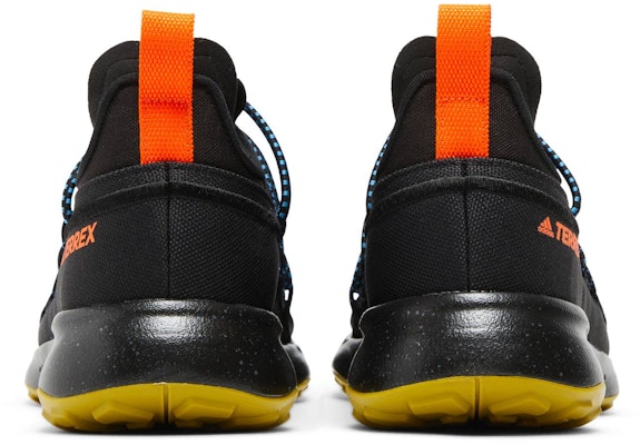 adidas Terrex Voyager 21 Canvas 'Black Orange Gum' GX8676 Details for adidas Terrex Voyager 21 Canvas 'Black Orange Gum' GX8676