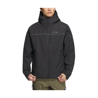 adidas Terrex Waterproof 3-in-1 Hooded Jacket Black lC7997