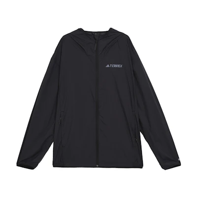 adidas Terrex WINDRDY Windproof Water-Resistant Outdoor Jacket - Black IW3911