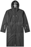 adidas Terrex WM 3L Long Hooded Jacket Black Casual Sportswear DU0810 adidas Terrex WM 3L Long Hooded Jacket Black Casual Sportswear DU0810
