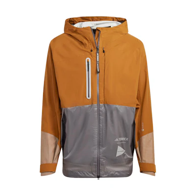 adidas TERREX X And Wander Xploric Rain Rdy Waterproof Windproof Jacket Men HR7146