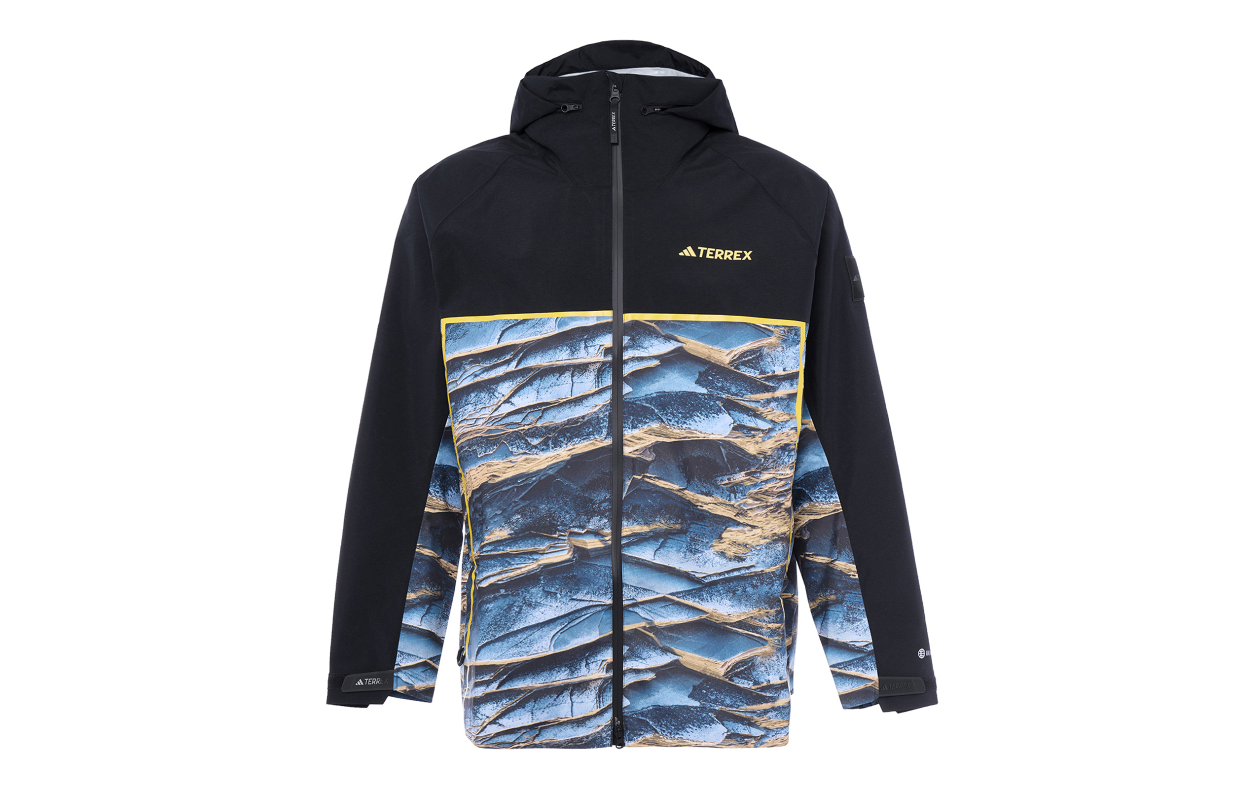 adidas Terrex National Geographic Hooded Softshell Jacket Black Waterproof IC1979