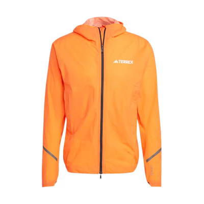 adidas Terrex Xperior 25L Light RainRdy Hooded Jacket Orange IP1420