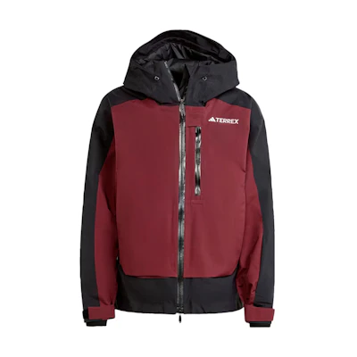 adidas Terrex Xperior 2L Insulated Rain.Rdy Jacket Red Shadow Ski Hoodie. IB4221