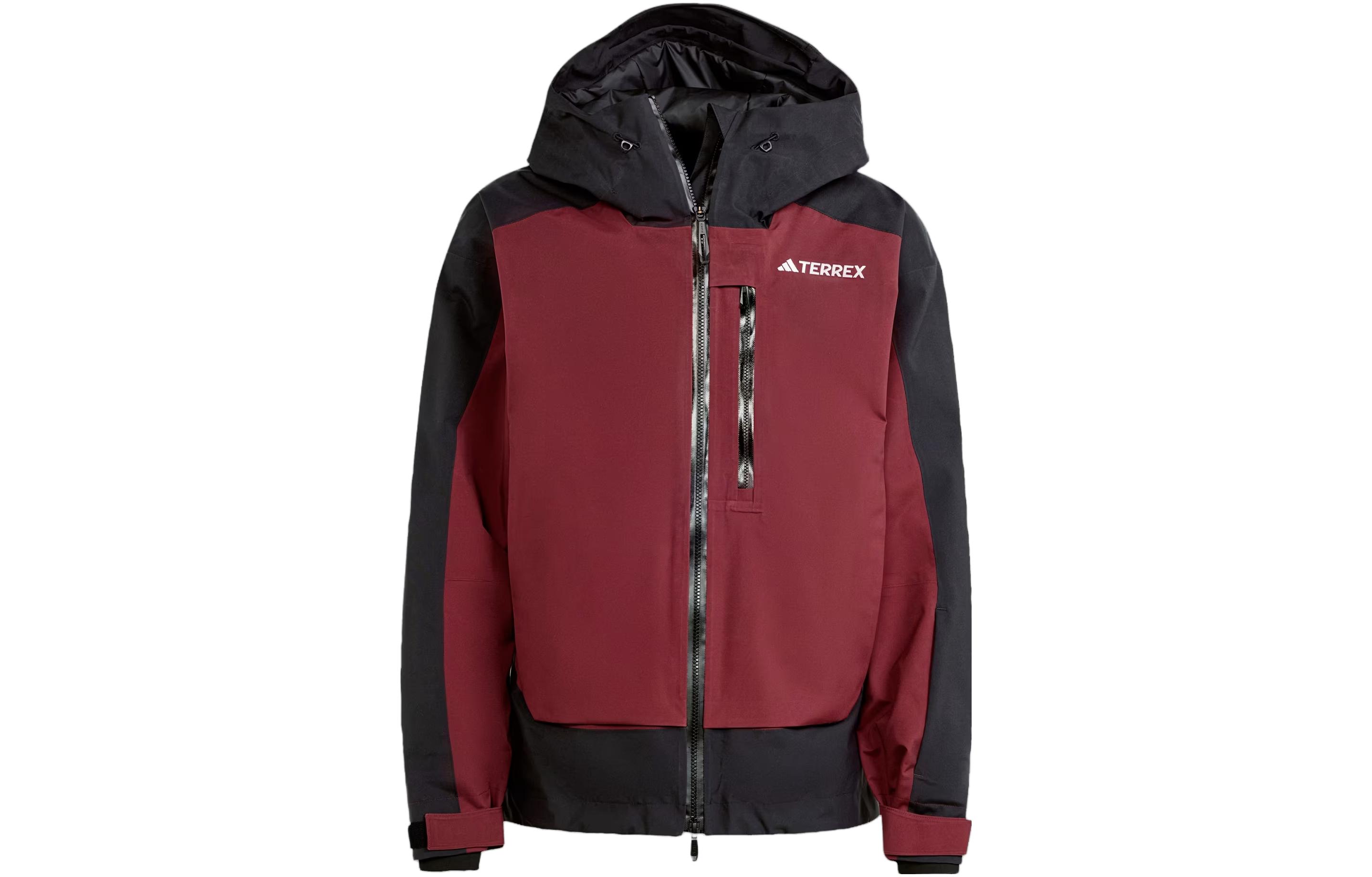 Order Chaqueta adidas Terrex Xperior 2L Rain.Rdy Aislada Roja Sombra para Esquí. IB4221