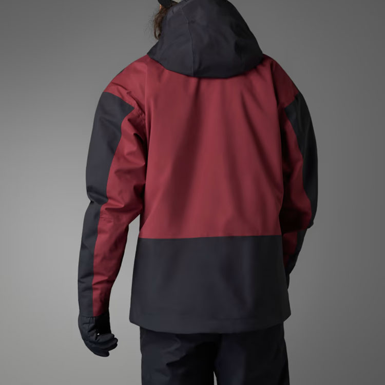 Shop Chaqueta adidas Terrex Xperior 2L Rain.Rdy Aislada Roja Sombra para Esquí. IB4221