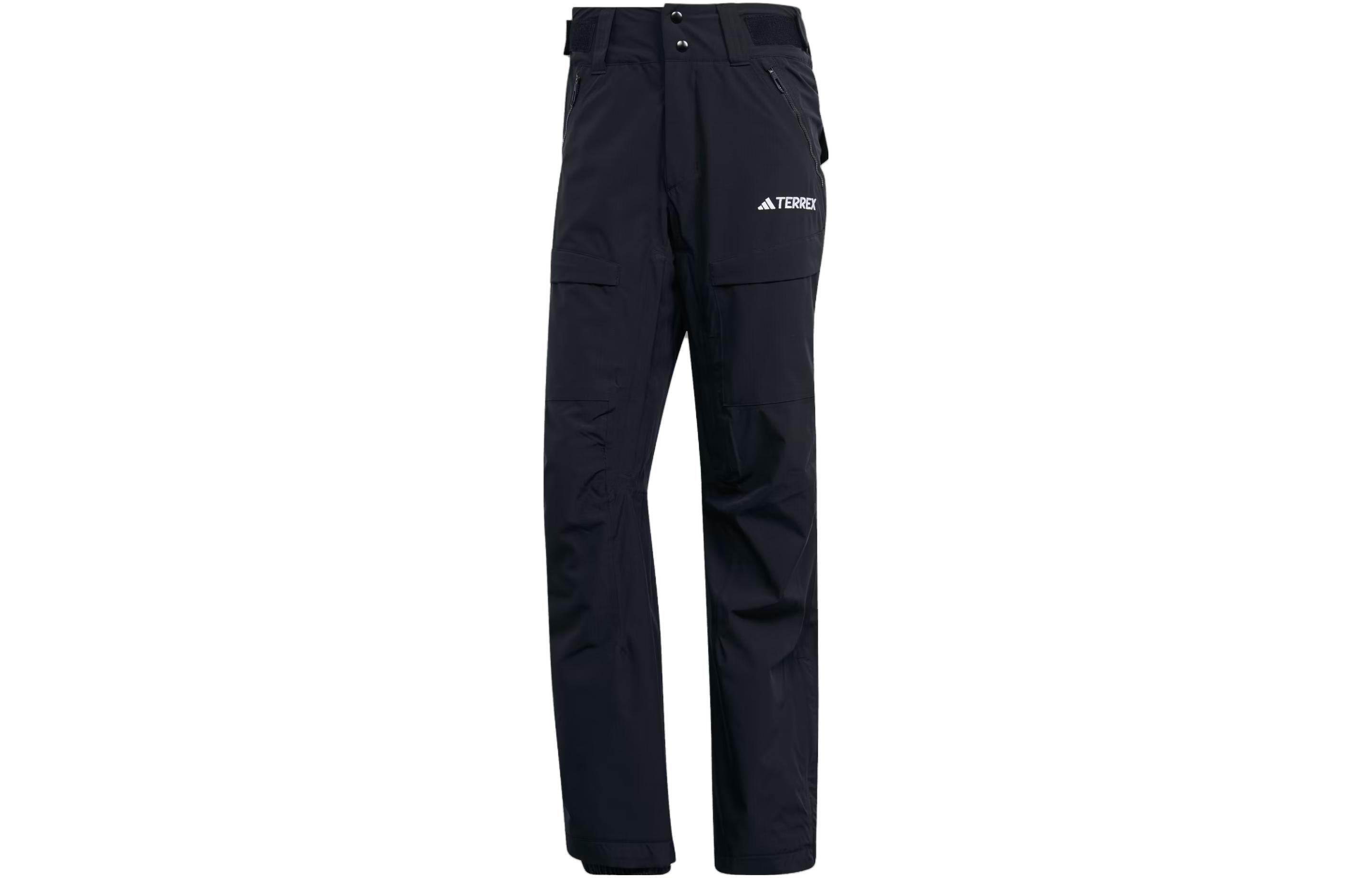 adidas Terrex Xperior 2L Non-Insulated  Track Pants Black Loose Fit Logo. IB1191