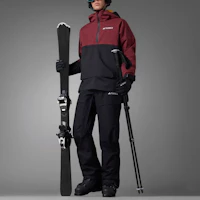 Purchase adidas Terrex Xperior 2L 黑色防風運動長褲 寬鬆版型 輕便舒適 徽標設計。 IB1191