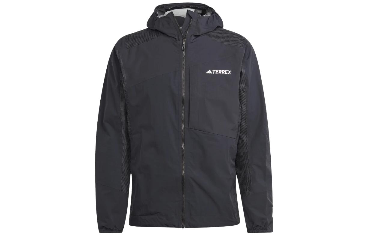 Order adidas Terrex Xperior Hybrid 防水外套 黑色 防潑水 Logo 外套 HN2912