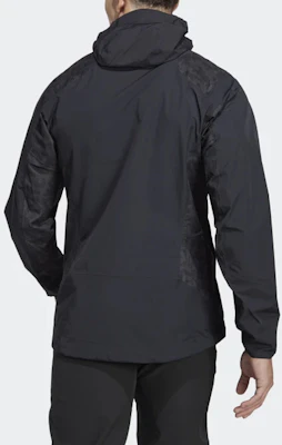 adidas Terrex Xperior Hybrid 防水外套 黑色 防潑水 Logo 外套 HN2912 Shop adidas Terrex Xperior Hybrid 防水外套 黑色 防潑水 Logo 外套 HN2912