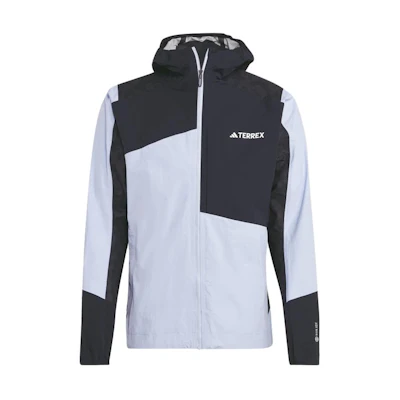 adidas Terrex Xperior Hybrid Rain Jacket Blue拼防水夹克 HN2915