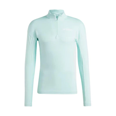 adidas TERREX Xperior Long Sleeve Sweatshirt Half-Shiny Aqua Green IB1908