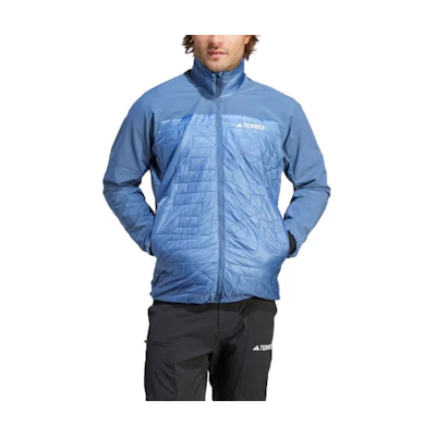 adidas Terrex Xperior Varilite Hybrid Primaloft Jacket Blue Long Sleeve IB4195