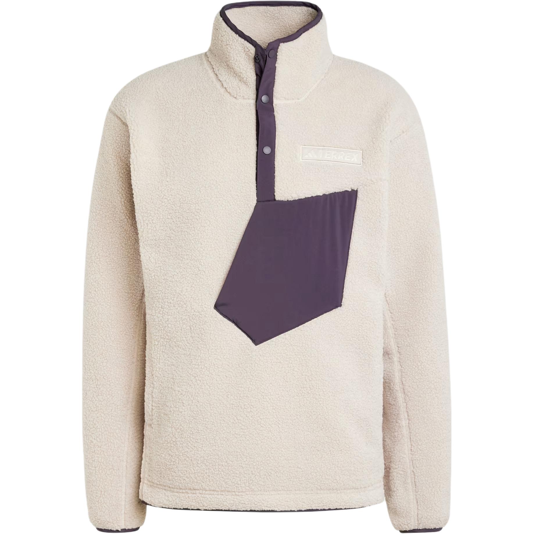 adidas Terrex Xploric Fleece Sweatshirt Minimalist Beige Warm Pullover IW0233