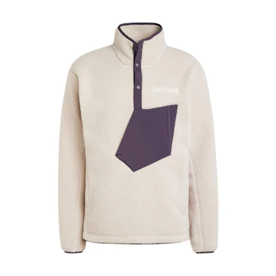 adidas Terrex Xploric Fleece Sweatshirt Minimalist Beige Warm Pullover IW0233