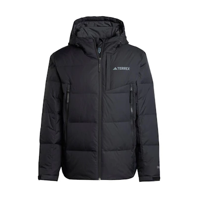 adidas Terrex XPLORIC Goose Down Jacket Black - Outdoor Windproof Warm Coat IX5621