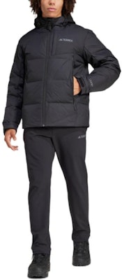 adidas Terrex XPLORIC 羽絨外套 黑色 - 戶外防風保暖夾克 IX5621 Lookbook adidas Terrex XPLORIC 羽絨外套 黑色 - 戶外防風保暖夾克 IX5621