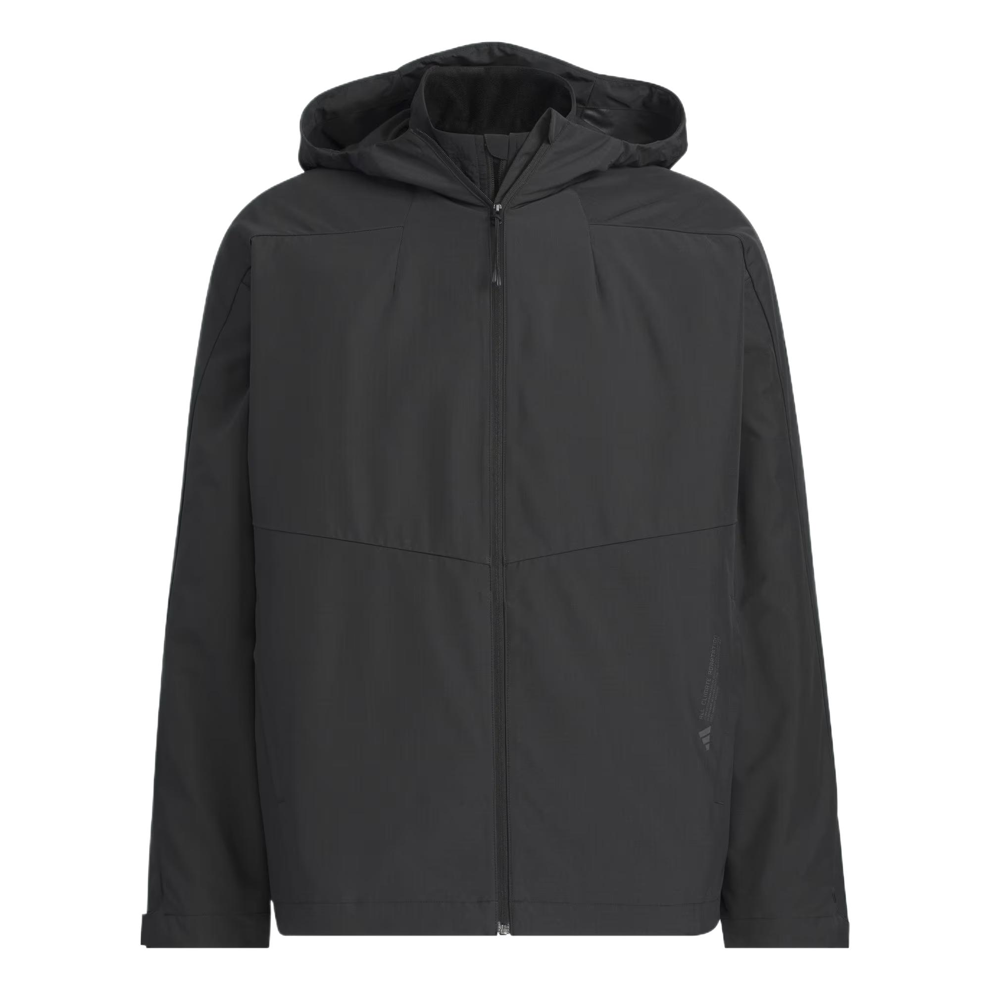 adidas TH 3-in-1 Jacket Black Hooded Casual Loose Fit Jacket JZ8399