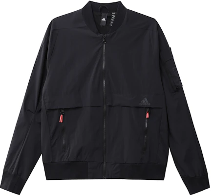 adidas TH BOMB Jaket Bomber Kasual Hitam Zip-Up GF4030 Buy adidas TH BOMB Jaket Bomber Kasual Hitam Zip-Up GF4030