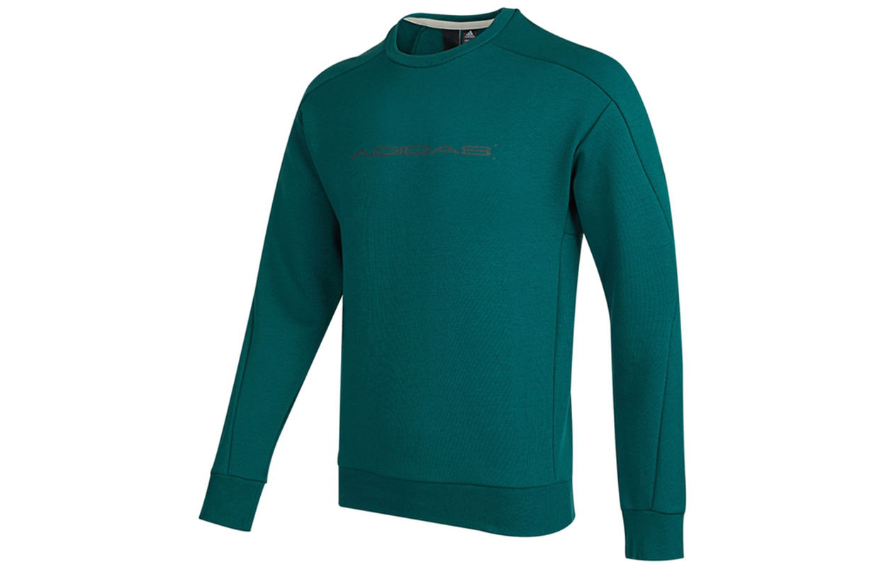 adidas TH Eng Sweat Logo Pullover Sweatshirt Forest Green H39277
