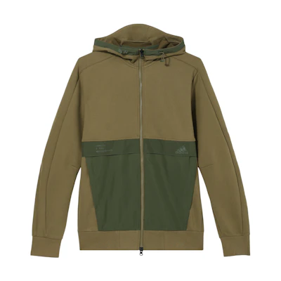 adidas TH Jkt Brown Casual Sports Hooded Jacket GP0964