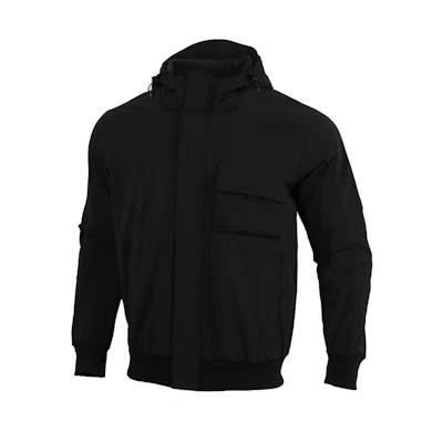 adidas TH JKT South Casual Sports Multi-Pocket Hoodie Jacket Black GR6952