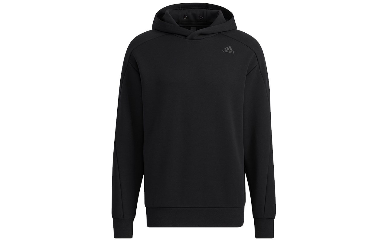 adidas TH Mask Pullover Hoodie Plain Black H39211