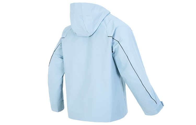 Lookbook adidas TH MH WV JKT Solid Color Logo Print Casual Hooded Jacket HY5833