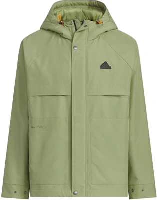 adidas TH WARM Hooded Jacket Green Casual Long Sleeve Outerwear JI6842 Buy adidas TH WARM Hooded Jacket Green Casual Long Sleeve Outerwear JI6842