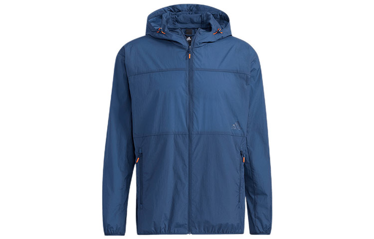 adidas TH WB WV ID Woven Hooded Jacket Navy Blue - GP0978