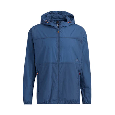 adidas TH WB WV ID Woven Hooded Jacket Navy Blue - GP0978