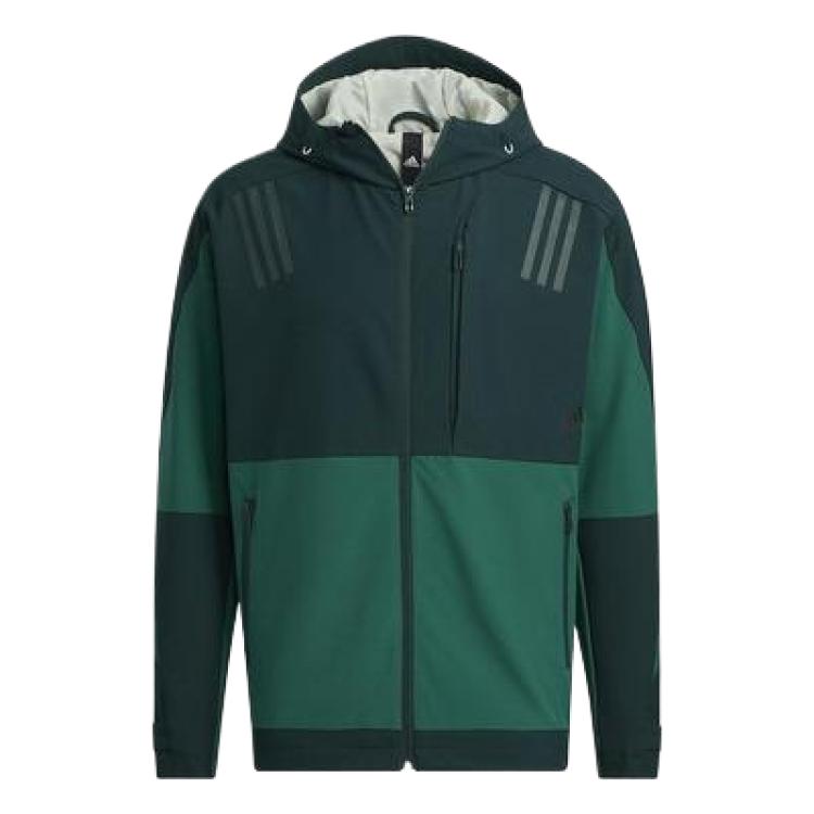 adidas TH WV Multi JKT Green Sport Hoodie Jacket H39269