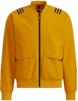 adidas TH WV Striped Bomber Jacket Emas Pria H40234 Buy adidas TH WV Striped Bomber Jacket Emas Pria H40234