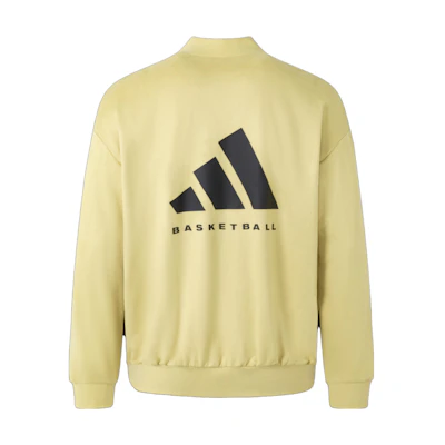 adidas The 2024 Chapter 01 Gold Logo Crewneck Sweatshirt Unisex IN7697